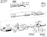 Bosch 0 602 222 011 ---- Hf Straight Grinder Spare Parts